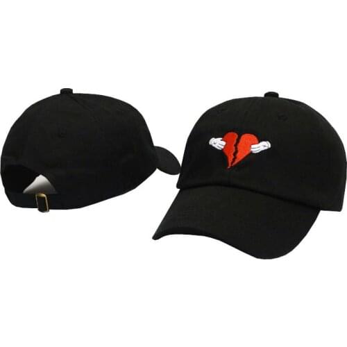 HEARTBREAKER Heart Dad Hat Women Men Which in shower Denim Baseball Cap Hip Hop Green Snapback Trucker Hat Bone Brand Daddy Hat