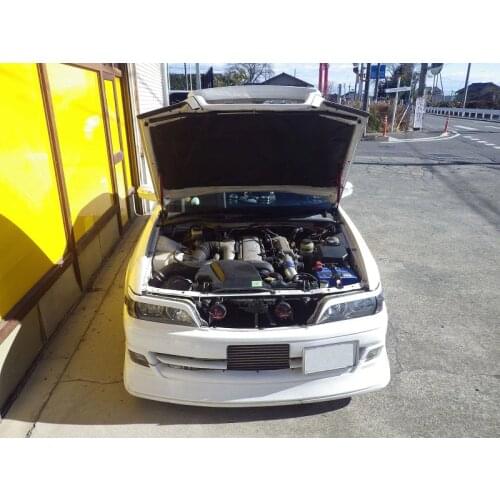 Damper for 1996-2001 Toyota CHASER JZX100 sedan Front Bonnet Hood Modify Gas Struts Lift Support Shock Accessories Absorber