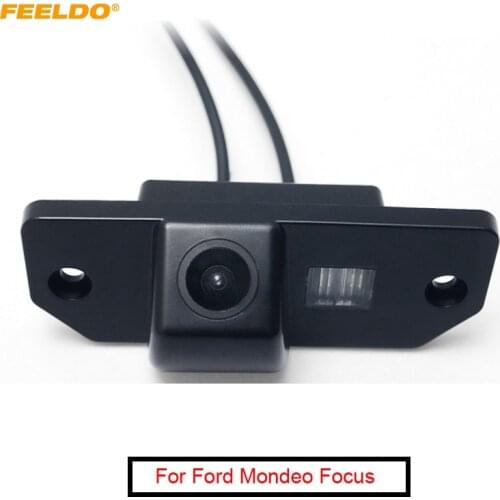 FEELDO 1Set Car Rear View Camera Reversing Camera For Ford Mondeo Focus (hatchback) Fiesta Smax 08-11 #AM5069