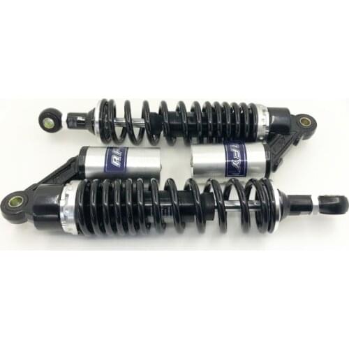 New Black + silver 340mm 8mm spring motorcycle rear shock absorbers FOR xjr400 cb400 99-11 vtec 92-98 sf Dirt ATV Gokart