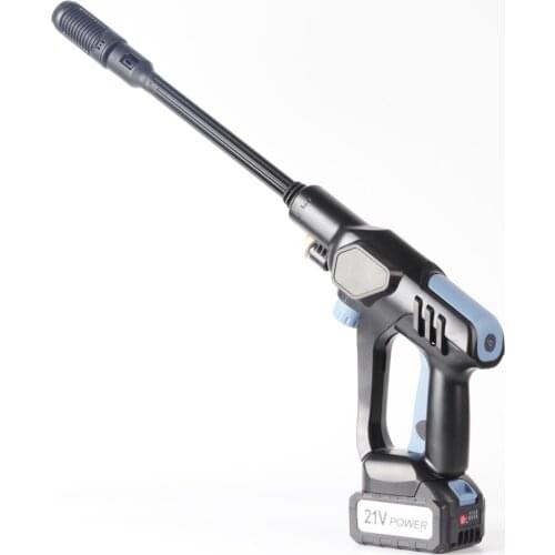 2021 New Product Car Pressure Washing Gun Portable Car Wash Water Spray Gun Lithium Battery Car Wash Foam Gun 120w/156w/200w