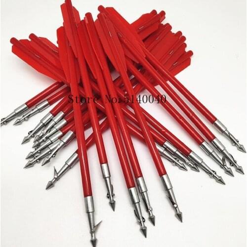 10/20pcs hunting arrow fishing skills archery slingshot fishing dart arrow shooting slingshot high power catapult