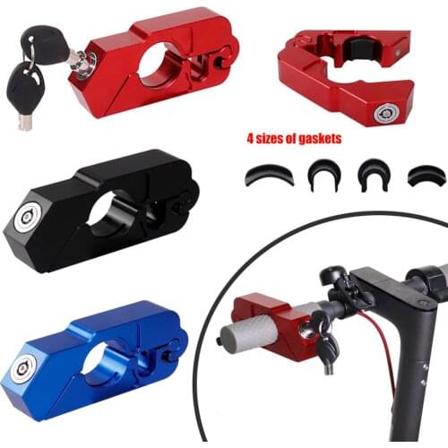 CNC Handle Grip Security Safety Locks For Xiaomi M365 Pro Handlebar Handset Brake Clutch Levers Locks Brake Lock ATV Grip Lock
