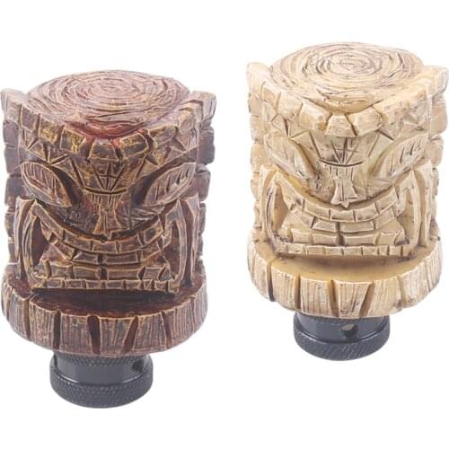 YOMI Shape Head shift knob Car Accessories Decoration Car Manual Gear Stick Shifter Lever Knob gear shift knob