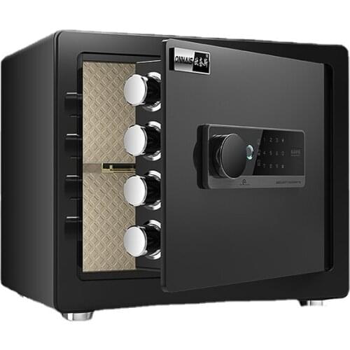 Safe Box Household Small WiFi Invisible Electronic Password Office Safe Anti-Theft Fingerprint Mini Alarm