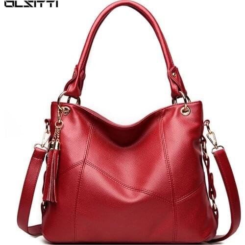OLSITTI High Quality Leather Casual Crossbody Bags for Women 2021 New Luxury Purses and Handbags Women Designer BagsSac A Main