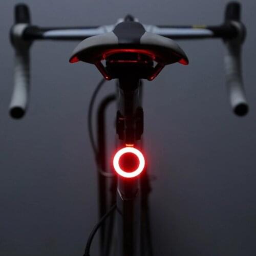 Multi Modes LED Bike Light Flash Bicycle Tail Lights USB Charge Bicycle Light For Mountain Cycling Seatpost Bike Accessories