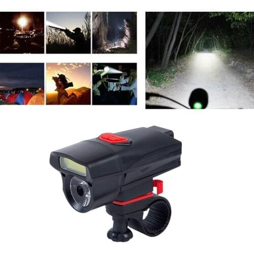 6 Mode Bike LED Cycling Front Light Bike Lights Lamp Torch Waterproof Night Ride Handlebar Flashlight Headlight Bicycle Light