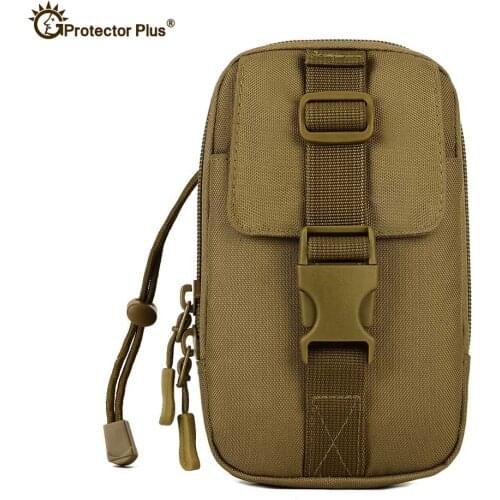 Military Tactical Accessory Bag Nylon Waterproof Molle Pouch Mobile Phone Package Climbing Army Attached Packs Travel Hiking Bag