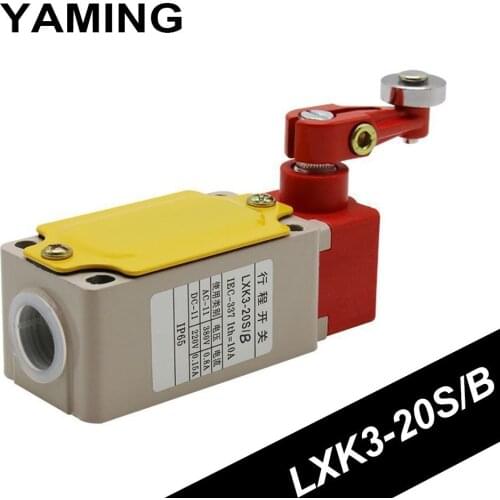 LXK3-20S/B Limit switch 10A Travel Stroke Micro Switch with Rolling Round Robin Arm Type Automatic Reset Type
