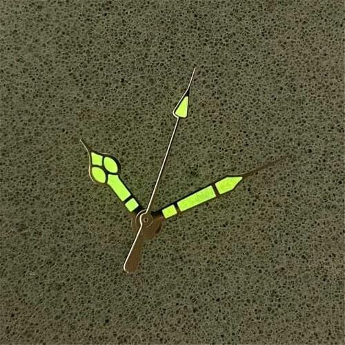 High Quality Metal Green Luminous Watch Hands for NH35/NH36/7S/4R Mechanical Movement Watch Modification Kits