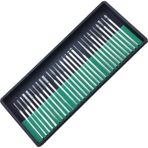 WUF 30PCS/set Drill Bits Kits Nail Drill Set Shank 3/32" Nails and Pedicure Dropshipping