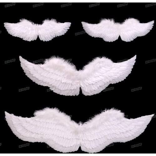Women Girl Angel Feather Wings Photo Prop Stage Show Party Holiday DIY Decorations home decor birthday home decor