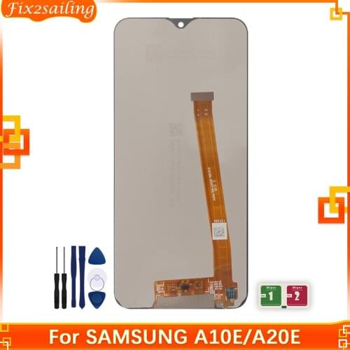 AAA+++ LCD For Samsung Galaxy A10E A102 A102F A20E A202 A202F LCD Display Touch Screen Digital Assembly Replacement 100% Tested