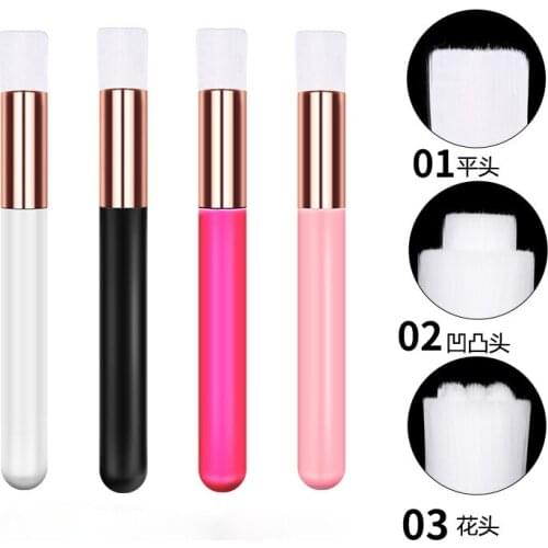 1pc Professional Nose Clearn Brush Manual Cleansing Brush Aluminum Tube Skin Care Brush Back Head Remover Tool Beauty Tools