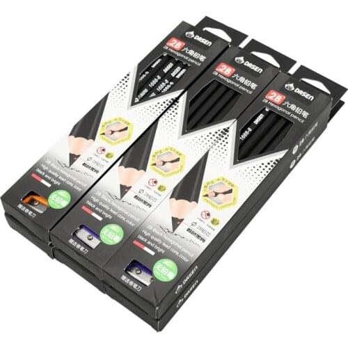 108pcs Sketch Pencil Professional Black Pencil Drawing Wooden Handle Pencil Office & School Supplies for Student Pencils