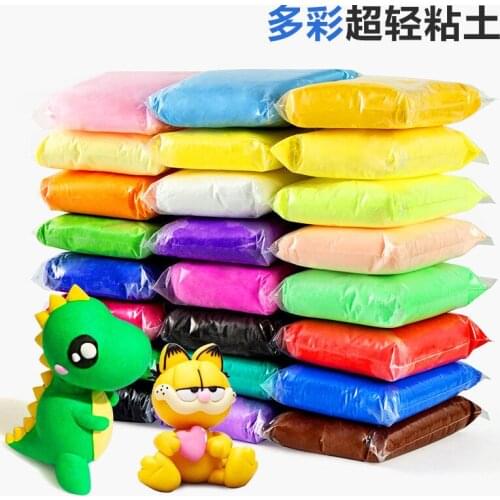 12 Colors 24 Colors 36 Colors Ultra Light Clay Suits Kindergarten Children Handmade DIY Materials Space Soft Clay Colored Clay