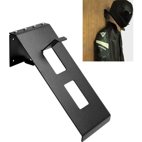 Aluminum Hook Rack Motorcycle Helmet Holder Hook Jacket Hanger Home Luggage Hook Multipurpose Wall Mount Rack