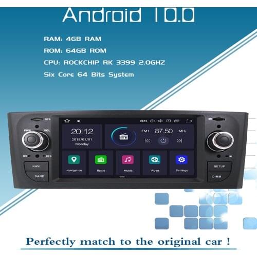 Android Radio For Fiat Grande Punto Linea 2006 2007 2008 - 2012 Car Multimedia Player Screen GPS Navigation Stereo Head Unit HD