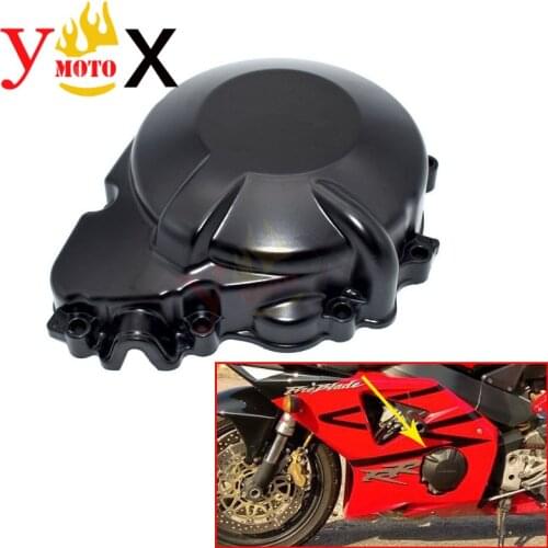 CBR954RR Sport Bike Motorcycle Side Engine Cover Stator Guard Magneto Coil Case For Honda FireBlade CBR954 CBR 954 2002-2003