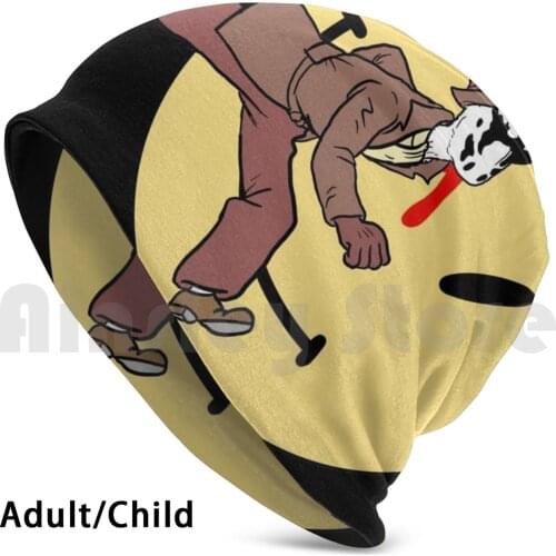 Watchmen X Tintin Beanies Knit Hat Hip Hop Watchmen Rorschach Tintin Herge Alan Moore Comics Graphic Novels