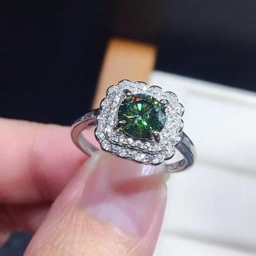 Classical Square Crystal zircon Diamonds Gemstones Rings for Women white gold silver color Bague Jewelry Bijoux Wedding Gifts