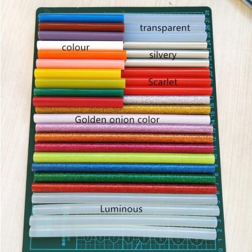 50Pcs 11mmx200mm Hot Melt Adhesive Stick,Hot Melt Adhesive For Professional Glue Gun DIY Handmade And Maintained Tools