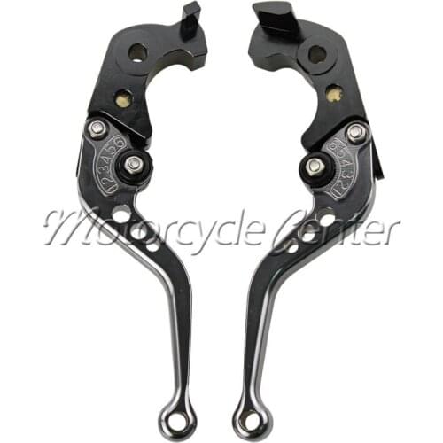 CNC Short Brake Clutch Levers For Ducati Multistrada 1100 S 1000 SDS GT1000 Sport Classic Paulsmart LE Grey Adjustable Lever
