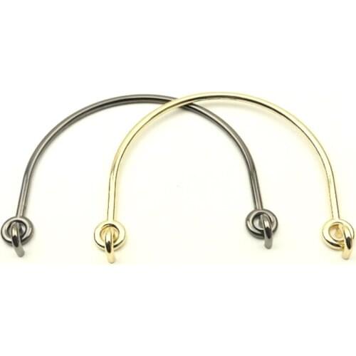 10pcs Metal U-Sharp Purse Handles 15cm