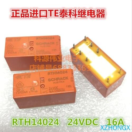 RTH14024 24VDC 16A 8 pies de punto