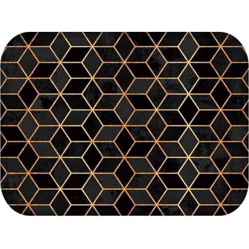 Modern Fashion Super Soft Velvet Thicken Carpet Pad Bedside Blanket Doormat Outdoor Prayer Parlor Home Floor Mat