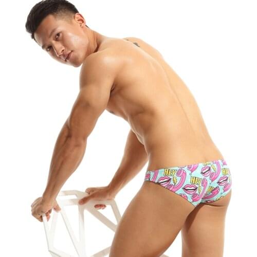 New Men Sexy Underwear Hole Hip Bikini Jockstrap Men Gay Comfortable Mens Briefs Breathable Quality Male Panties