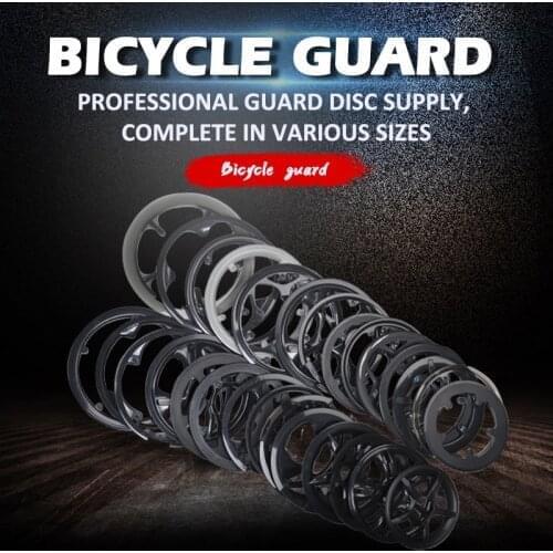 Bicycle Chain Ring Guard Chain Wheel Protective Cover Chainring Cover Mountain Bike Protector Guard Cycling Sprocket Guard