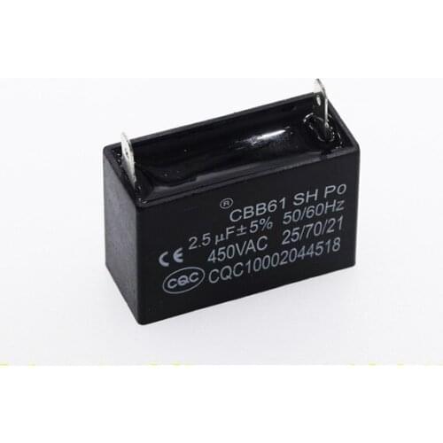 10PCS/LOTS NEW CBB61 4.5/5.0/6.0/8.0/10.0/12.0 UF 450V Actual Stock Photos Original Goods