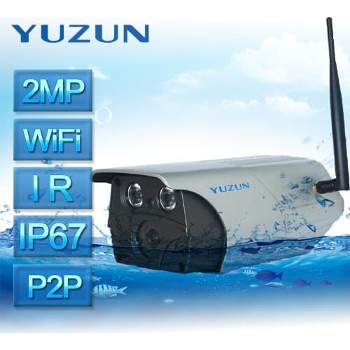 1080PWifi Security Camera super Waterproof IP67 bullet surveillance camera with voice intercom Anti immersion cctv camera IR-cut