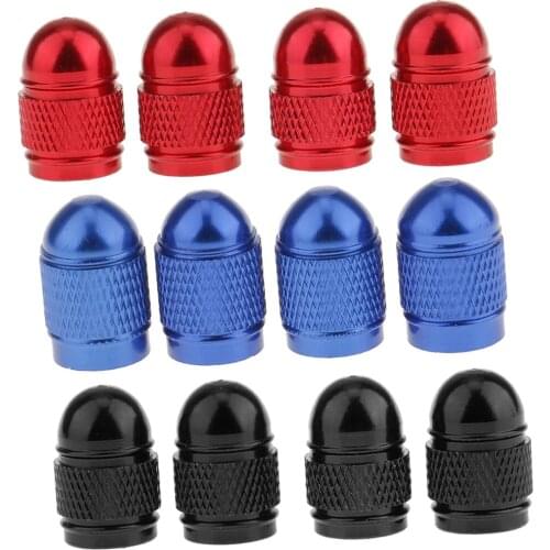 12x Car Valve Cap Wheel Nozzle Adapter For Auto Motorcycle Bike