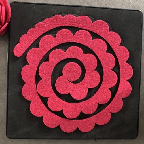 3D Flower die felt cutting SMR-FL0026XL, 8*8INCH