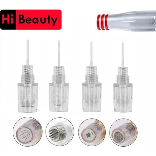 40PCS/lot 8mm Screw Socket Disposable 12 Pin 36 Pin Round Micro Nano Needles Cartridges For Derma Microneedle Derma Pen
