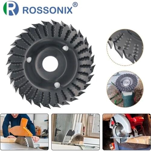 Abrasive Tools Wood Angle Grinding Wheel 125MM Angle Grinder Disc with Teeth Sanding Carving Rotary Shaping Polishing 22MM Bore