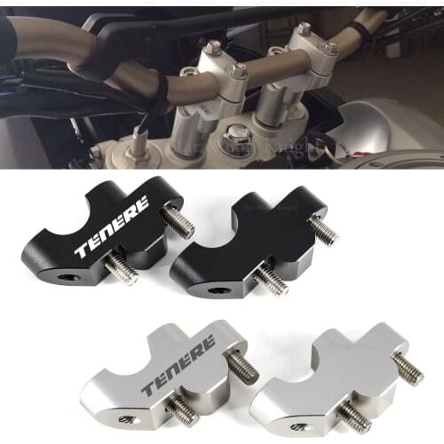 For YAMAHA XT660Z Tenere XT 660 Z Motorcycle Accessories Handlebar Risers Clamp Mounting Clamp Mount Riser Clamps