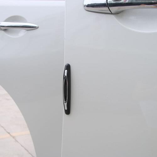 Car Styling Door Edge Guard Anti Bumper Strip Protection Trim Stickers for Nissan Patrol 2017 4Pcs/Set Accessories