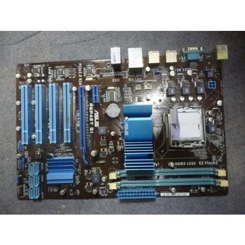 Used,for Asus P5P43T SI Original Desktop Motherboard P43 Socket LGA 775 DDR3 16G SATA3 USB2.0 ATX On Sale