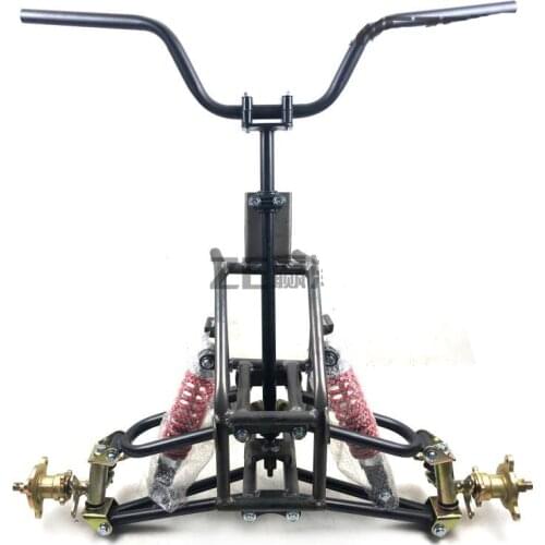 Buggy ATV GO KART KARTING UTV Handlebar Front Steering Wheel Suspension Structure Support Swingarms With Shock Absorbers