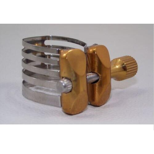 FREE SHIPPING Stainless steel soprano sax Ligature Perfect Sax Ligature