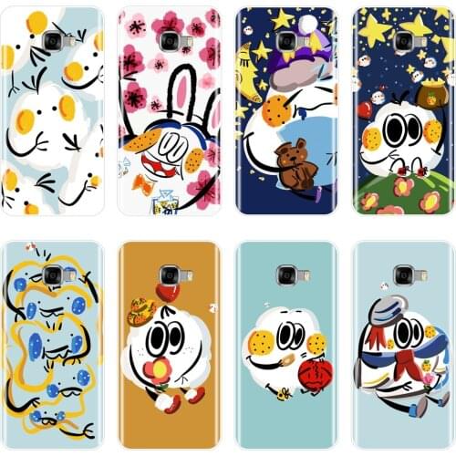 Phone Case For Samsung Galaxy C5 C7 C9 Pro Soft TPU Cute Cloud Cartoon Star Back Cover For Samsung Galaxy C5 C7 C8 Case Silicone
