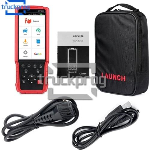 Launch CRP429C OBD2 Diagnostic Scanner support full ENG ABS SRS AT Diagnosis 11 reset function OBDII Code Reader Auto Scan tool