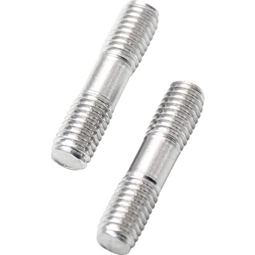 GB901 304 Stainless double end threaded bolt stud screws rod M6 M8 M10 M12 M14 M16 M20