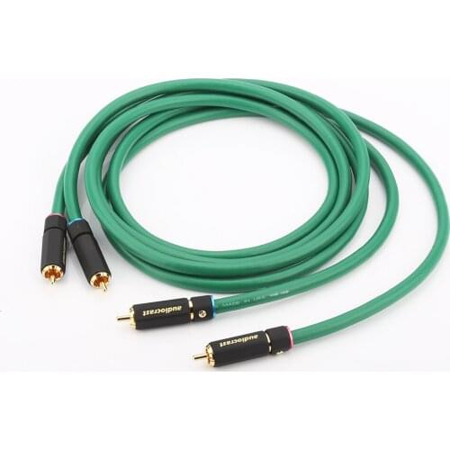 HI-End 2328 Audio Cable Male to Male HIFI RCA Cable 6N OFC RCA Male to Male Audio Cable