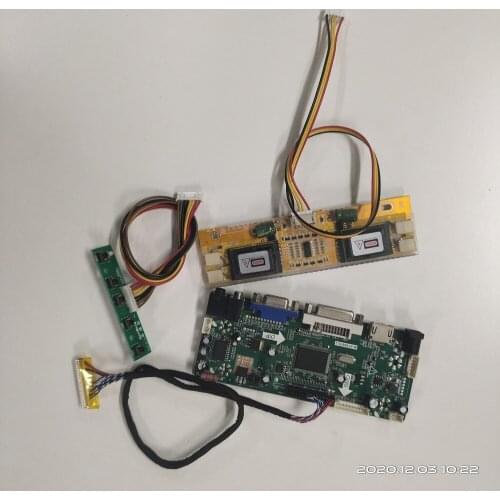 Kit for LTM190M2-L01 1440x900 30pin LVDS 4 lamps DVI VGA Driver DIY M.NT68676 Controller Board HDMI Monitor Screen Display 19"