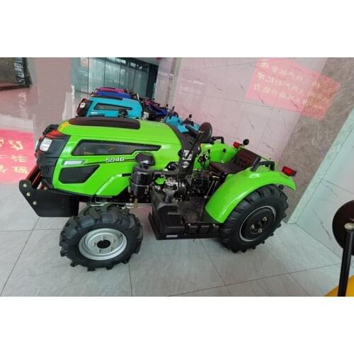 Mini Tractor New Warmhouse Tractor Farm Tractor 4WD 50HP Agriculture Machinery Garden Tractor SYNBON